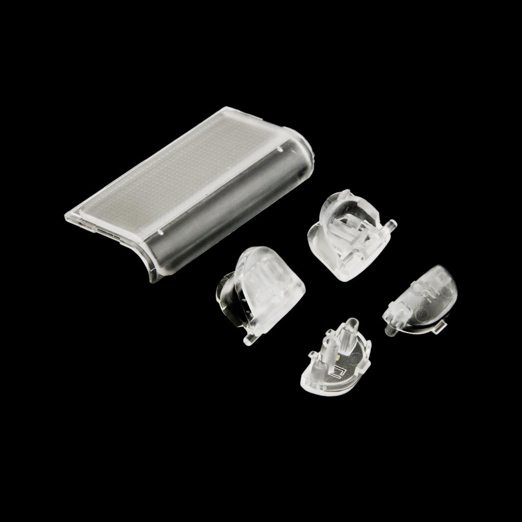 2x Full Buttons Game Mod Luminous Kit For Sony PS4 Playstation Controller
