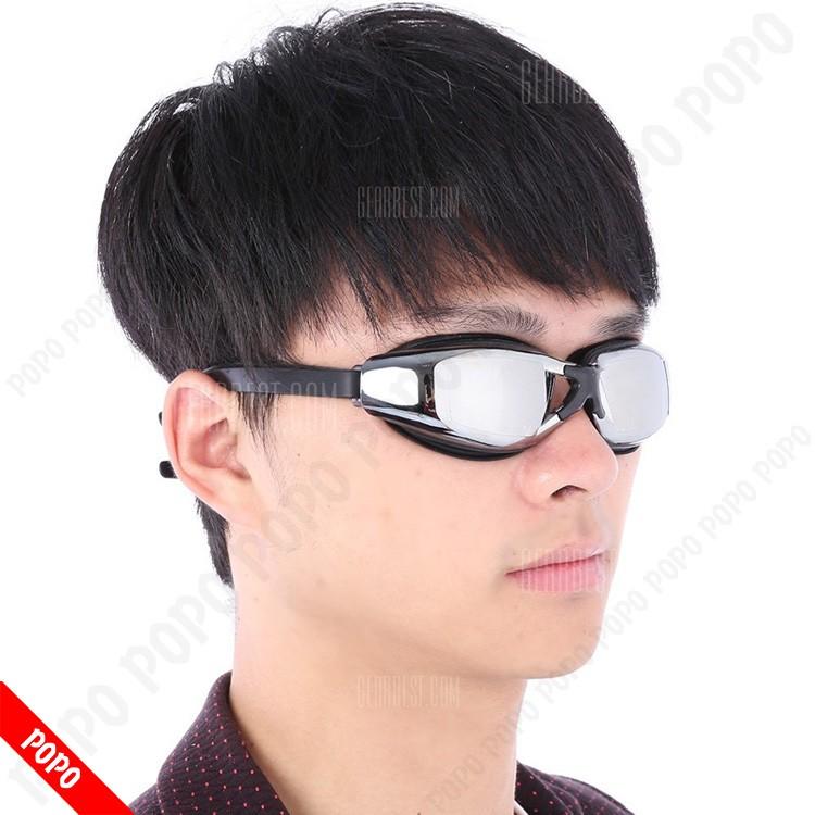 Kính bơi cận cho người lớn nam nữ có độ từ 1.5 độ đến 8.0 độ mắt kiếng bơi cận thị tráng gương chống UV