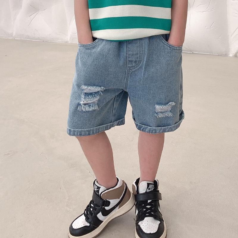 QN8 Size90-150 Quần jean bé trai Thời trang trẻ Em hàng quảng châu