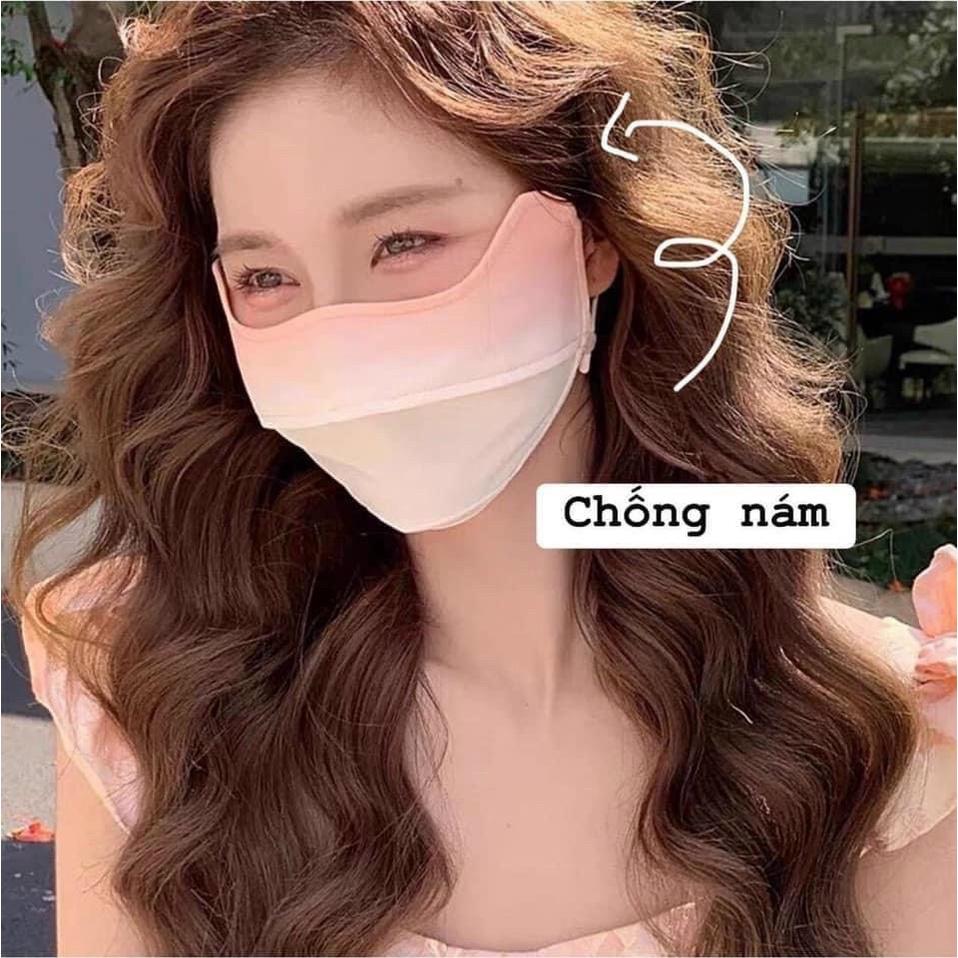 Khẩu trang chống tia UV, khẩu trang chống nắng UPF 50+ nam nữ đều thích hợp