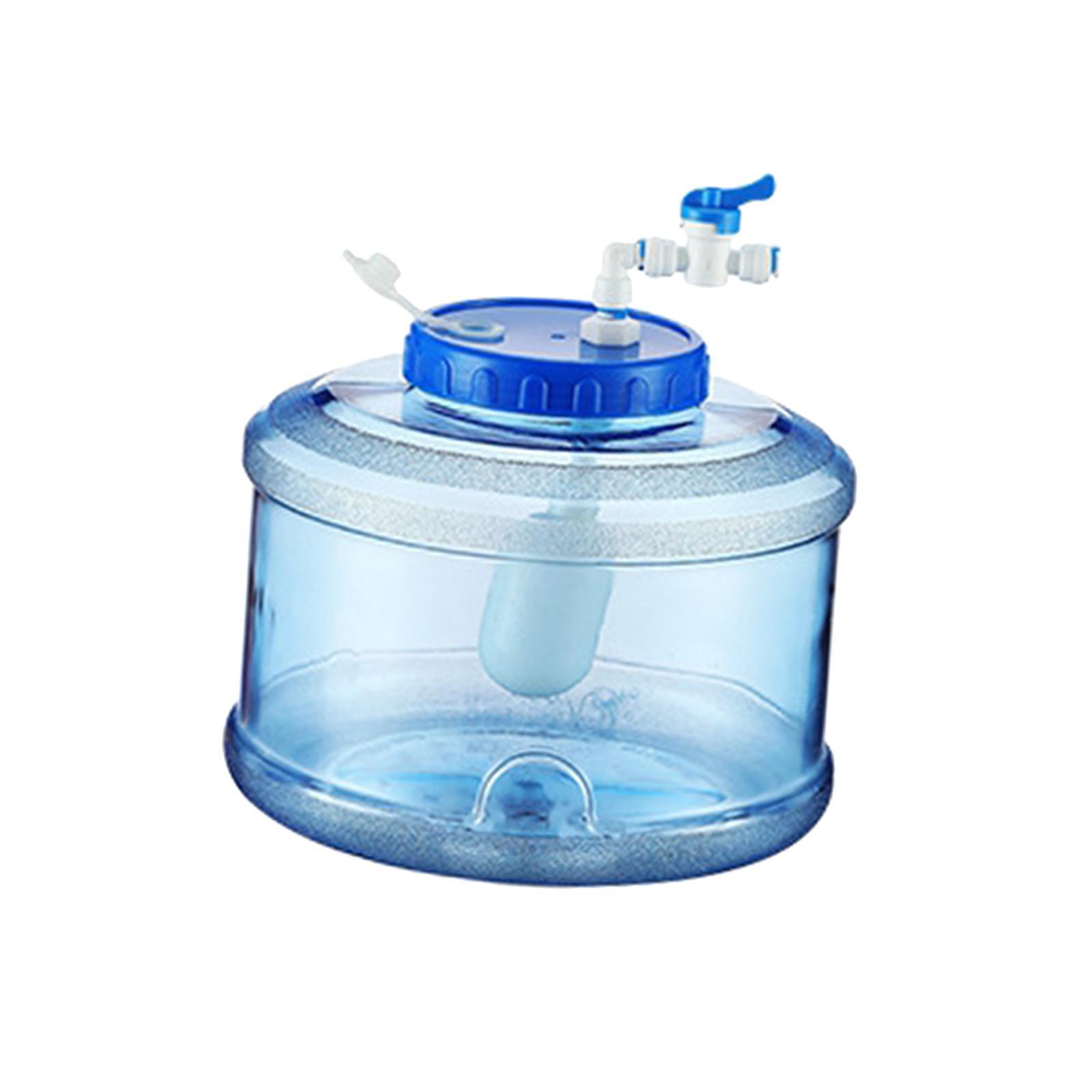 Water Container Water Jug with Floating Ball Portable with Handle Water Tank Water Bottle Carrier Water Storage for Camping