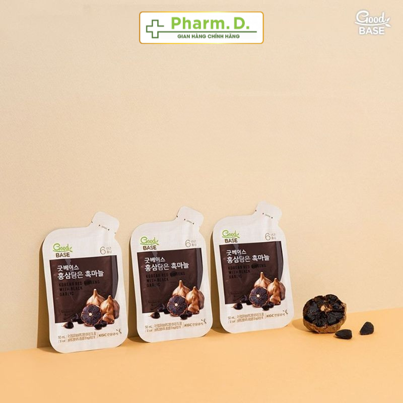 Nước Hồng Sâm Hàn Quốc Goodbase Vị Tỏi Đen Hỗ Trợ Sức Khỏe KGC Cheong Kwan Jang