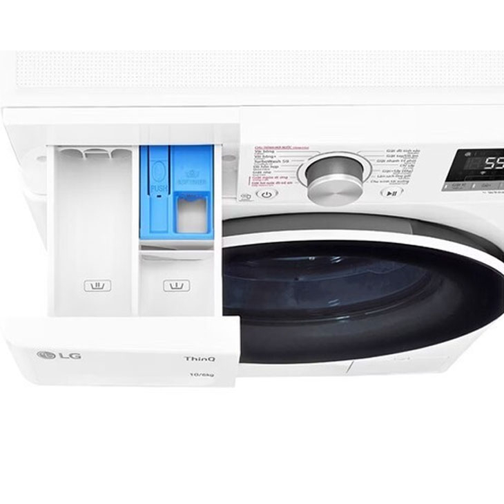 FV1410D4W1 - MÁY GIẶT &amp; SẤY CỬA TRƯỚC LG FV1410D4W1 - Hàng chính hãng
