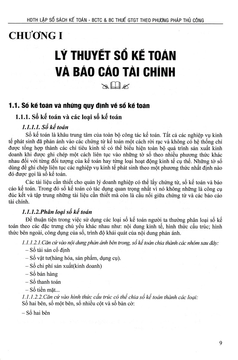 Hệ Thống Thông Tin Kế Toán - Báo Cáo Kế Toán Theo Phương Pháp Thủ Công - TS. Đặng Văn Sáng biên soạn
