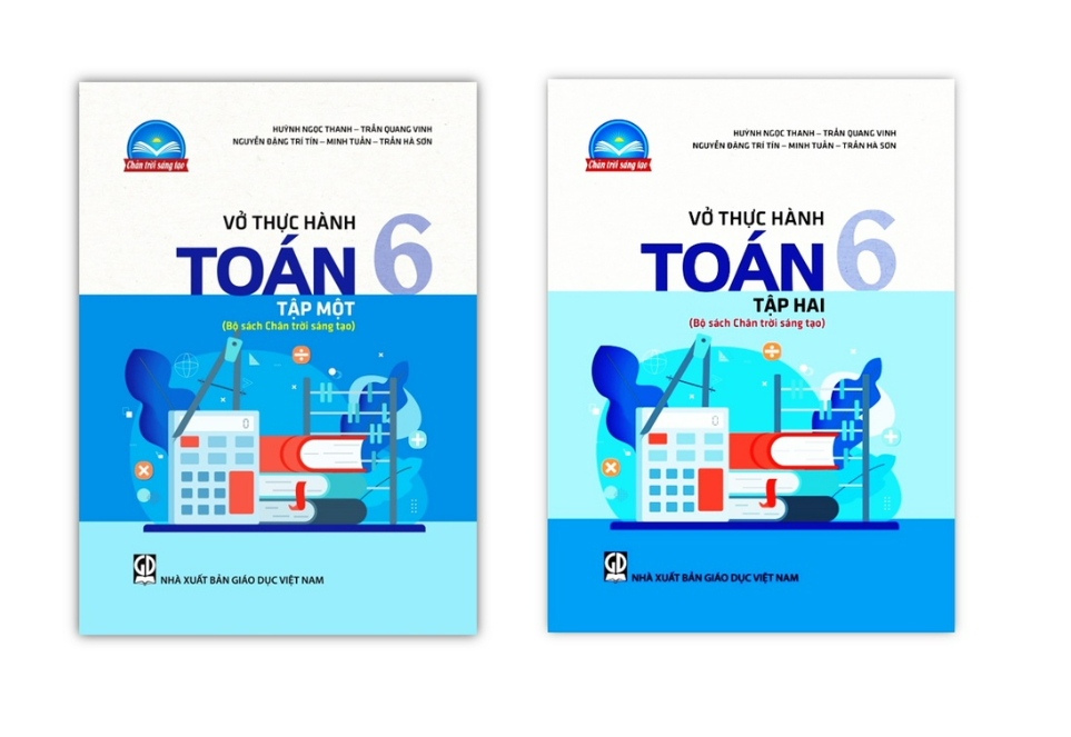 Sách - Combo Vở thực hành Toán 6 - tập 1 + 2 (Bộ sách Chân trời sáng tạo)