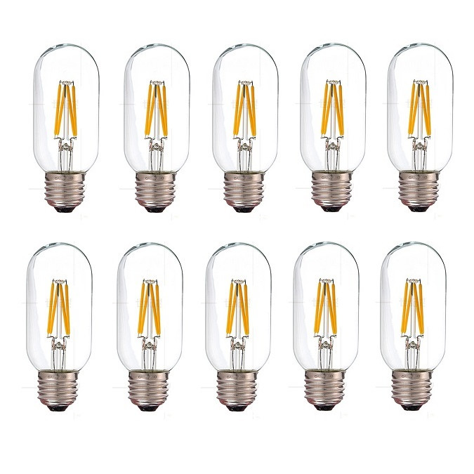 Bộ 10 bóng đèn Led Edison T45 4W đui E27 hàng chính hãng.