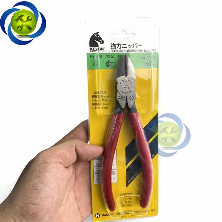 Kìm cắt Keiba N-206S3H Nhật Bản dài 150mm loại 6 inch