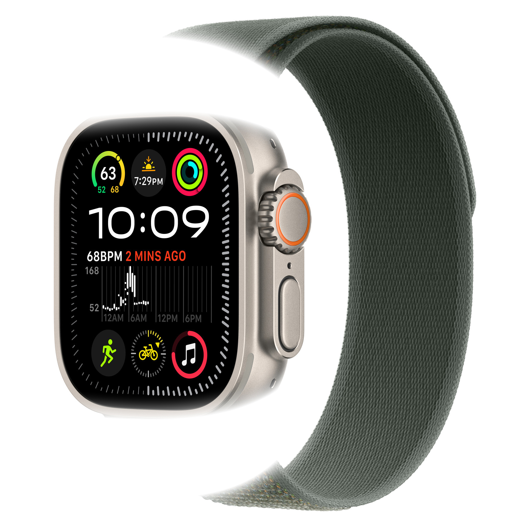 Dây Nylon Wild Trail Loop cho Apple Watch Series 4/5/6/7/8/9/SE/10 &amp; Apple Watch Ultra 1/2 Size 40/41/42mm &amp; 44/45/46/49mm - Hàng Chính Hãng
