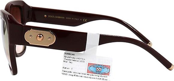 Kính Mát Nữ Dolce &amp; Gabbana DG6118 3091 6F