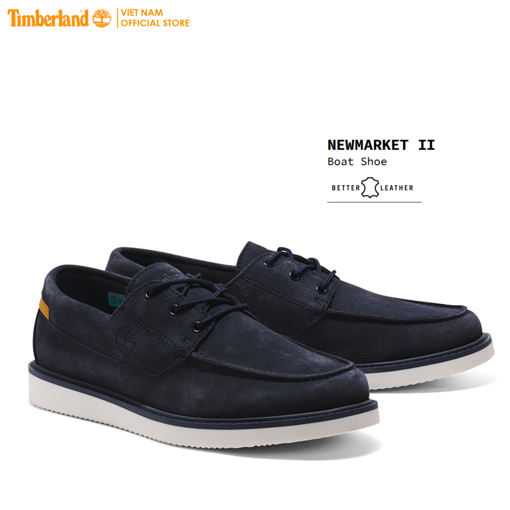 Timberland Giày Mọi Nam Màu Navy - Newmarket II Boat Shoe for Men in Navy TB0A5RDZ05