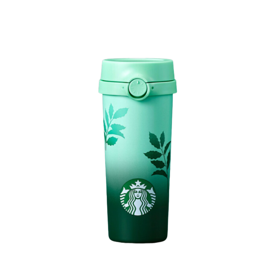 Bình Starbucks 16Oz Stainless Steel NEW GRNS GRADT SIREN