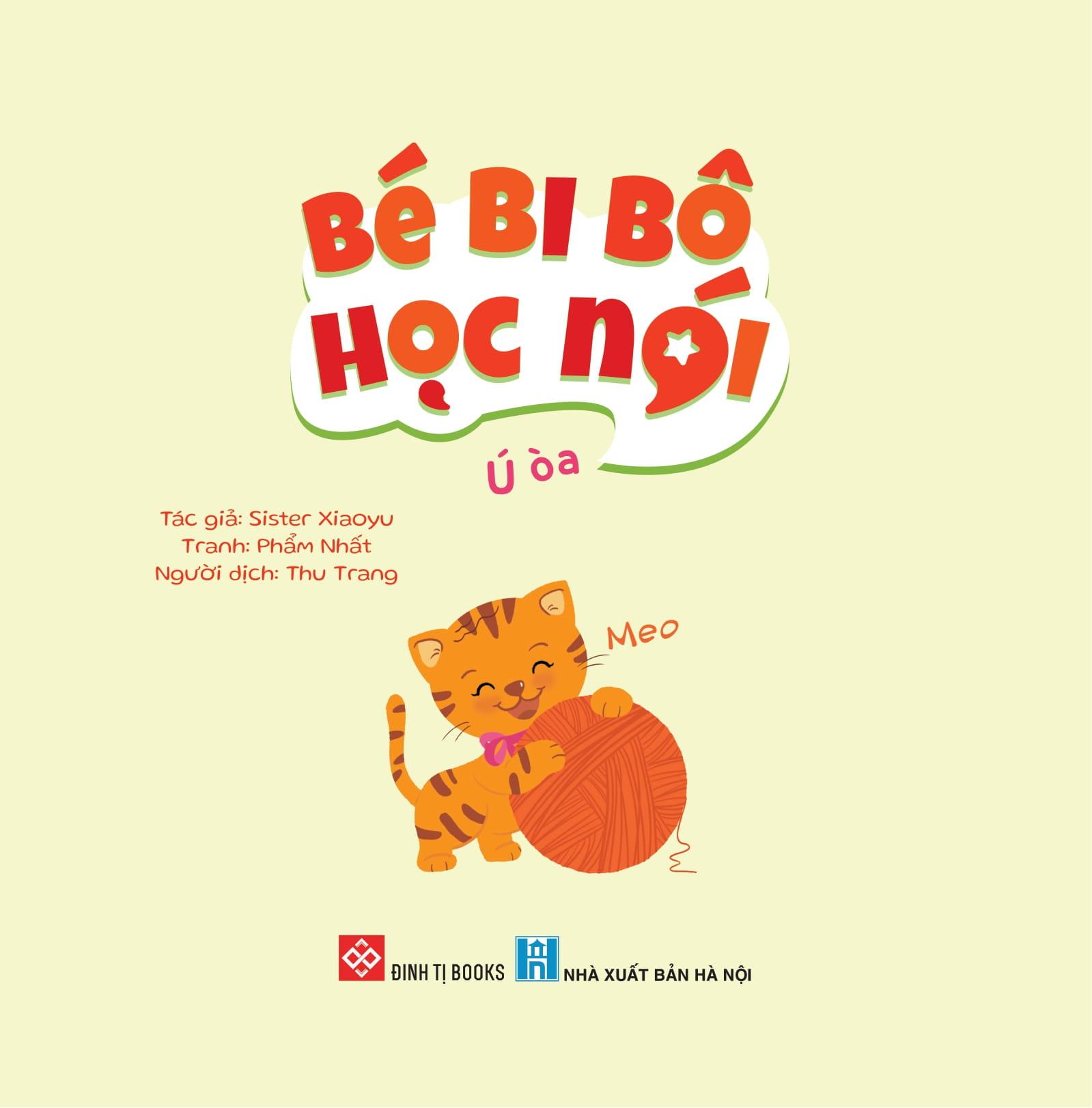 Sách - Bé Bi Bô Học Nói - Ú Òa