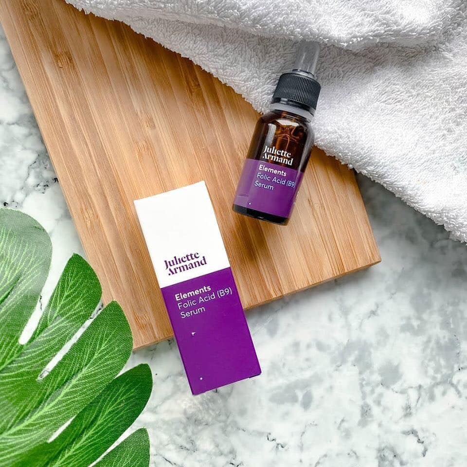 Serum B9 Ju lie tte Ar ma nd Tinh chất phục hồi làm dịu da, Folic Acid B9 Serum JA 20ml