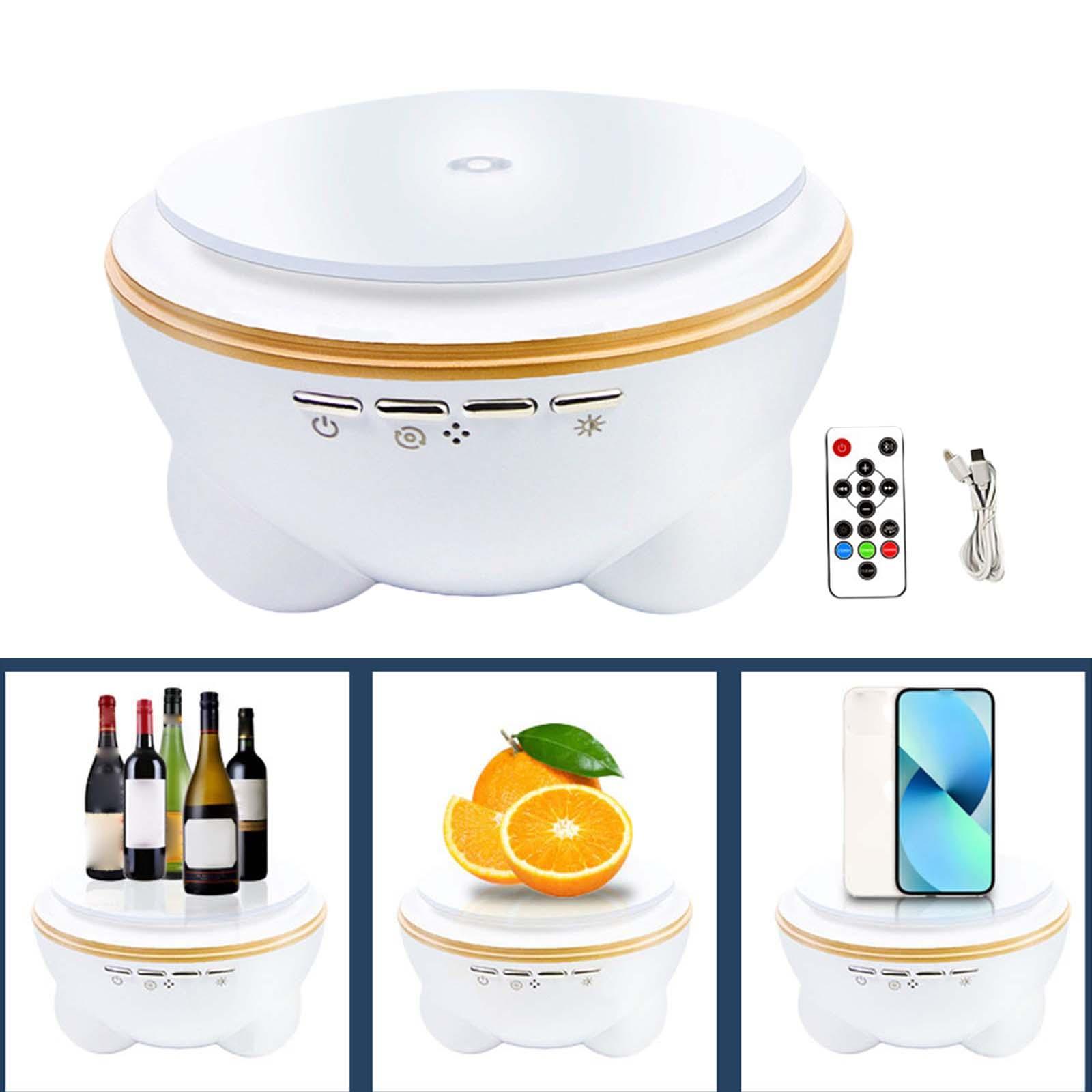 Rotating Display Stand Collectibles Bag Speed Adjustable  Bluetooth