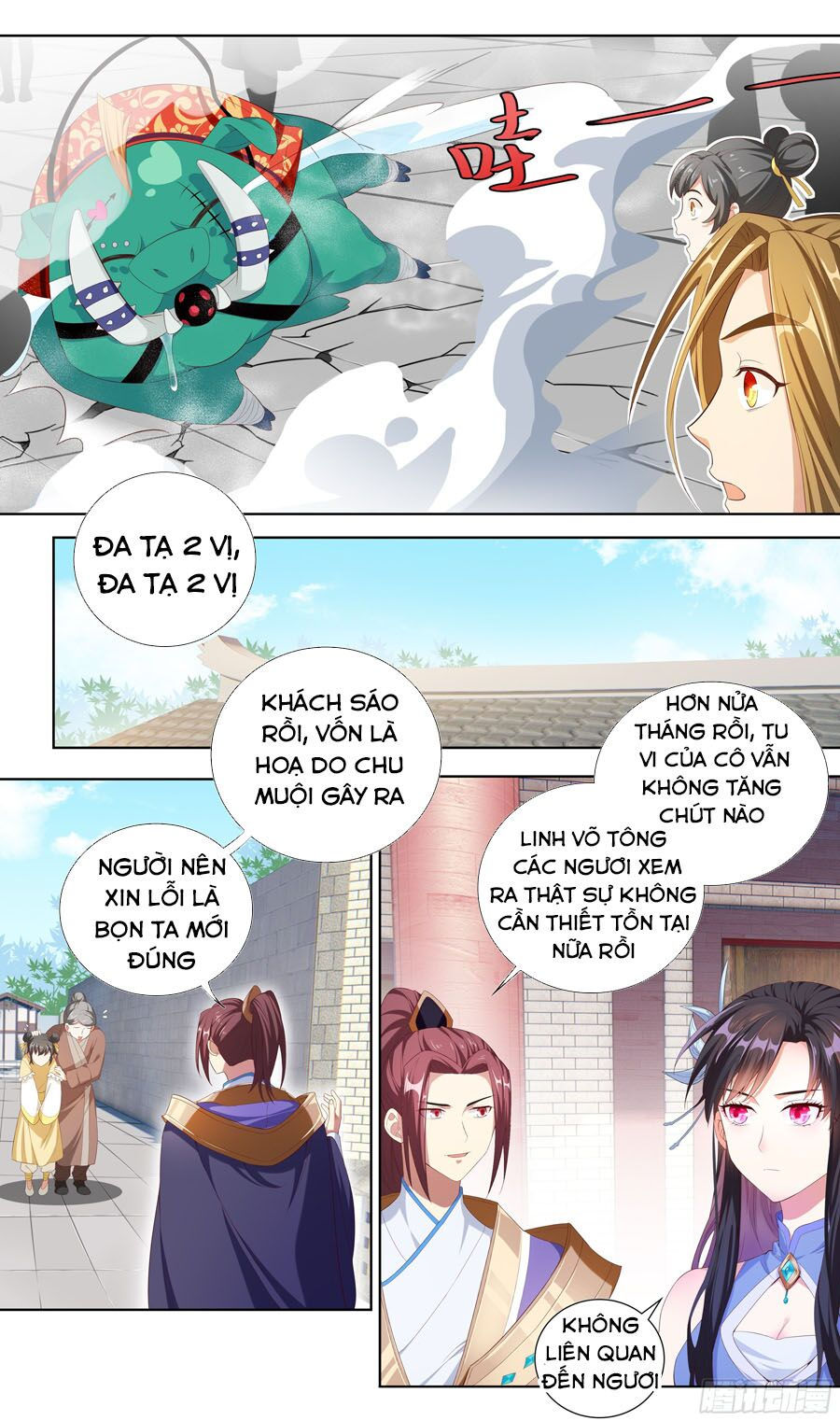 hệ thống ép ta làm nhân vật phản diện chapter 6 8
