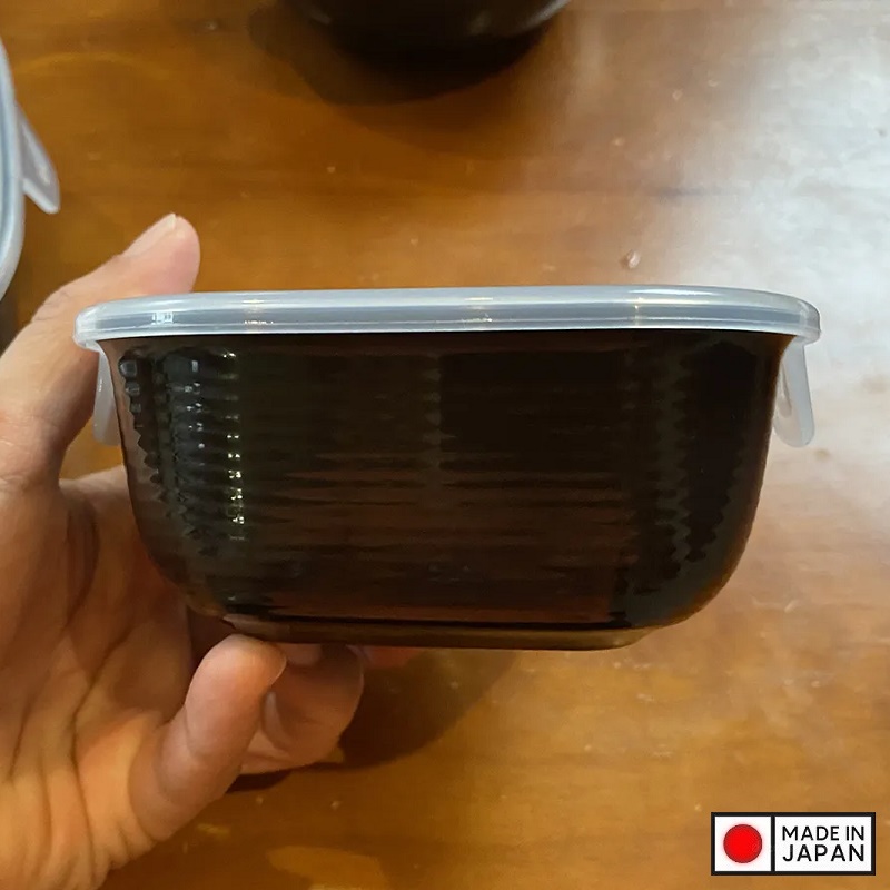 Hộp nhựa dùng trong lò vi sóng Nakaya 860ml - Hàng Nội Địa Nhật Bản