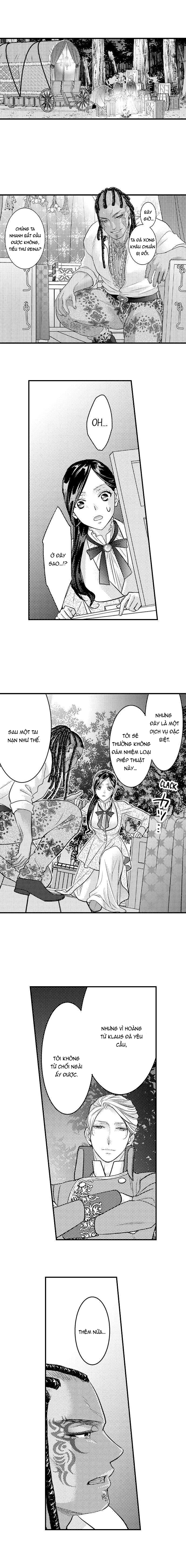 chuyển sinh vào thế giới khác ~ nếu muốn trở thành nữ hoàng hãy tìm cách để được hoàng đế sủng ái vào ban đêm chapter 26.1 3