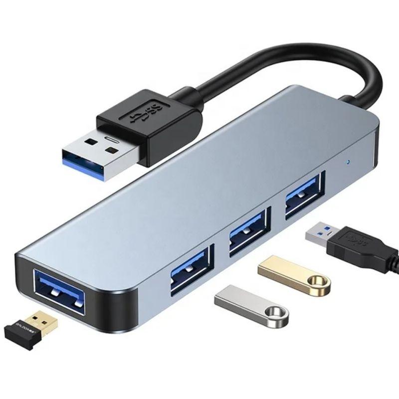 HUB Type C và HUB USB 3.0 tốc độ cao TEKKIN cổng chia usb mở rộng kết nối - hàng chính hãng