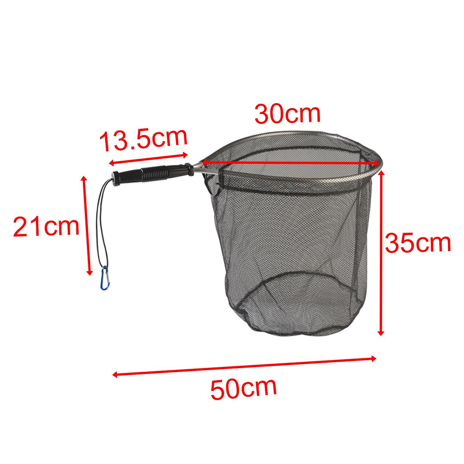 Fishing Landing Net Fishing Mesh Net for Freshwater Saltwater Fishing Tools