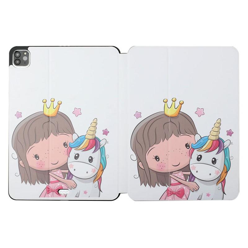 Ốp lưng da nắp gập in hình cho Lenovo Tab M10 TB-X605FC TB-X605LC