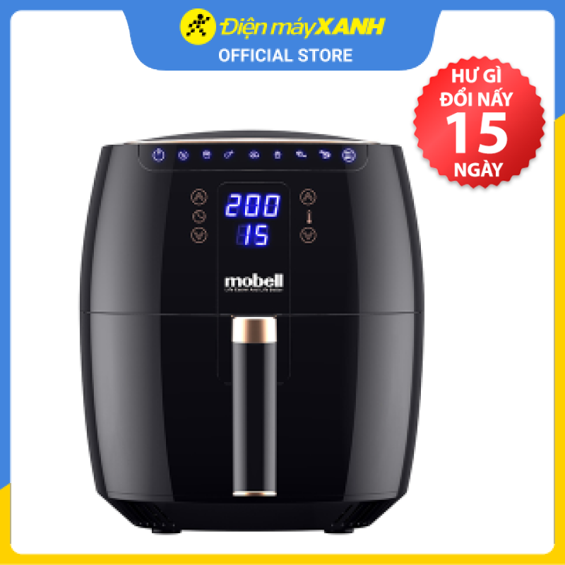 Nồi chiên không dầu Mobell AF-18-YJ 5.8 lít - Hàng chính hãng