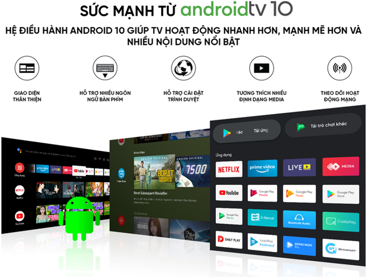 Android Tivi Asanzo 4K 50 inch 50U71 - Model 2022