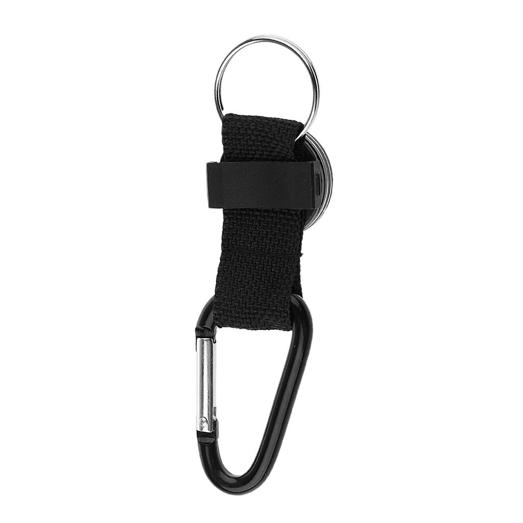 Portable Outdoor Climbing D-Ring Carabiner Hook Compass Key Ring