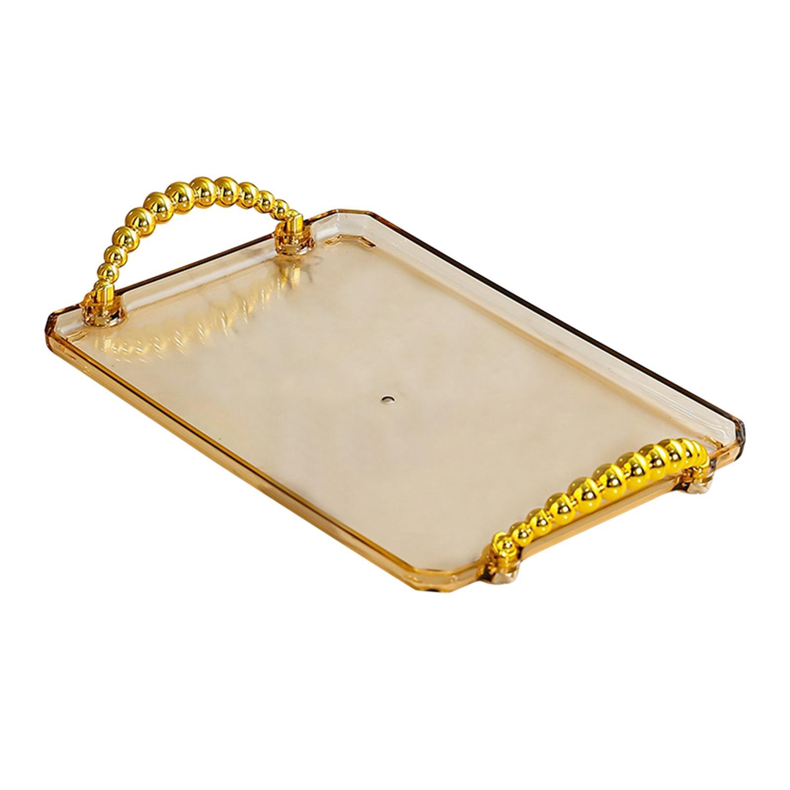 Nordic Serving Tray, Storage Organizer, Multifunction Dessert Tray Food Snack Tray for Home Kitchen