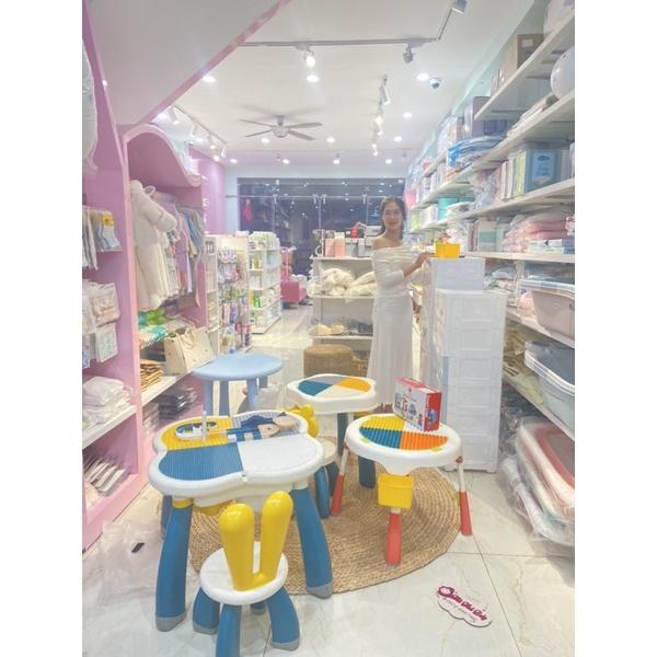 Bàn ghế cho bé ngồi chơi, ngồi vẽ, ngồi học Toyshouse-royalcare-hàng có sẵn-ảnh chụp thật