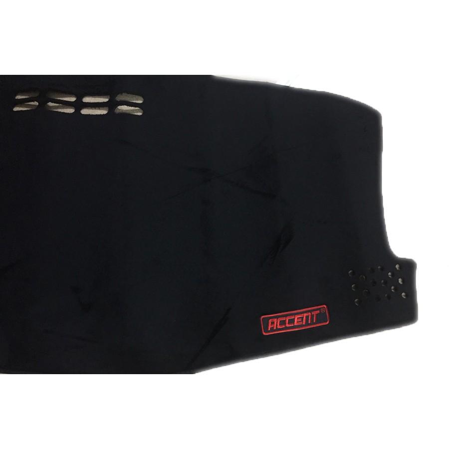 Accent, thảm taplo lông cừu accent 2018-2019 3 lốp có chống trượt