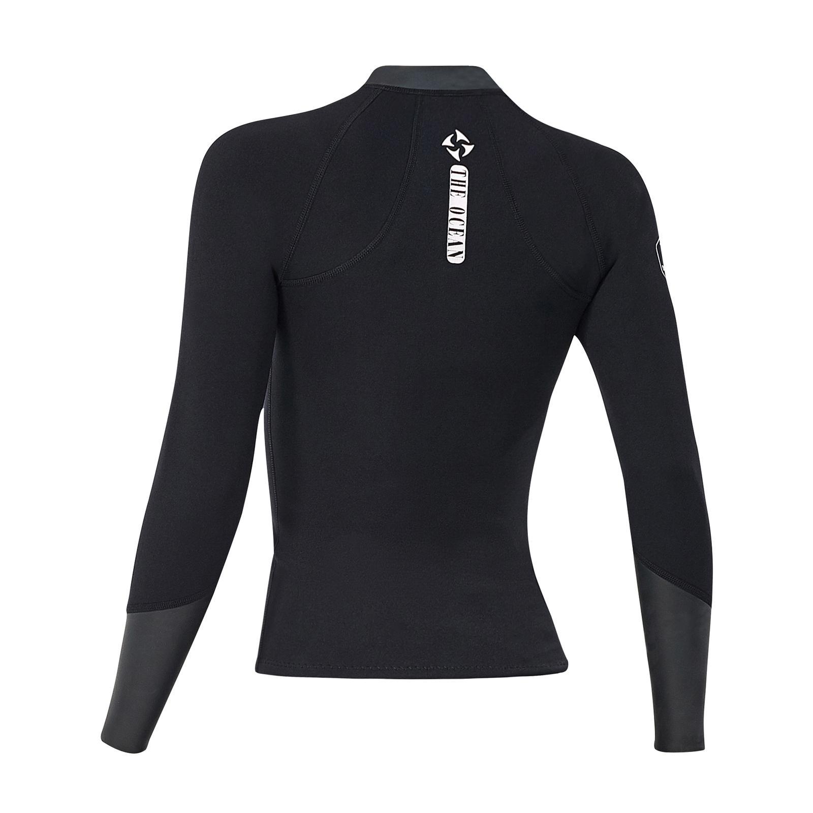 Wetsuit Top Scuba Diving Suit Long Sleeve Wetsuits Jacket Dive Suit for Snorkeling