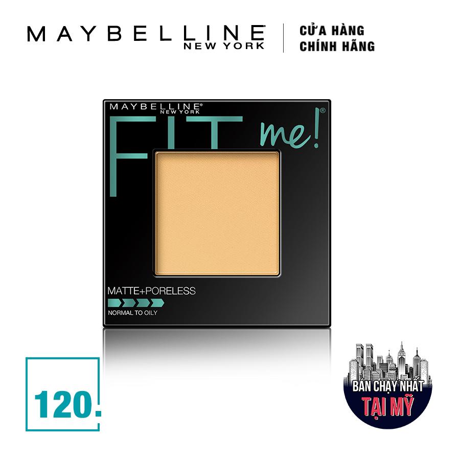 Phấn Mịn Lì Tự Nhiên Maybelline Fit Me Matte + Poreless Màu 120 Classic Clivory 9g