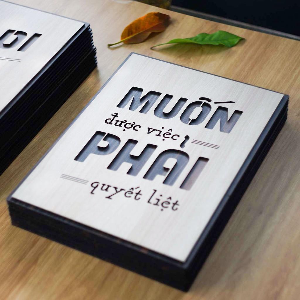 Tranh động lực TBIG094: Muốn được việc phải quyết liệt