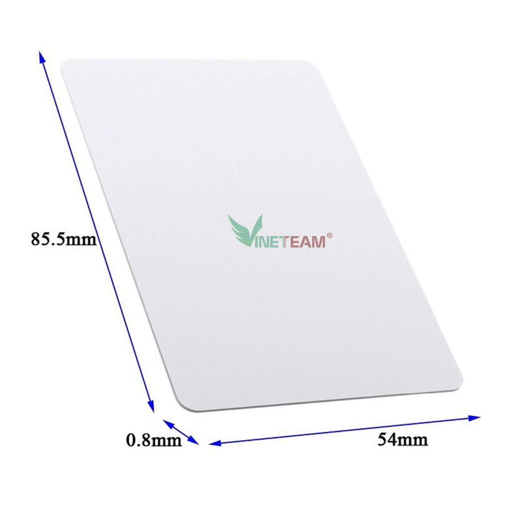 Combo 100 Thẻ từ thông minh 125Khz RFID T5577 có thể sao chép được ( copy) dạng ATM