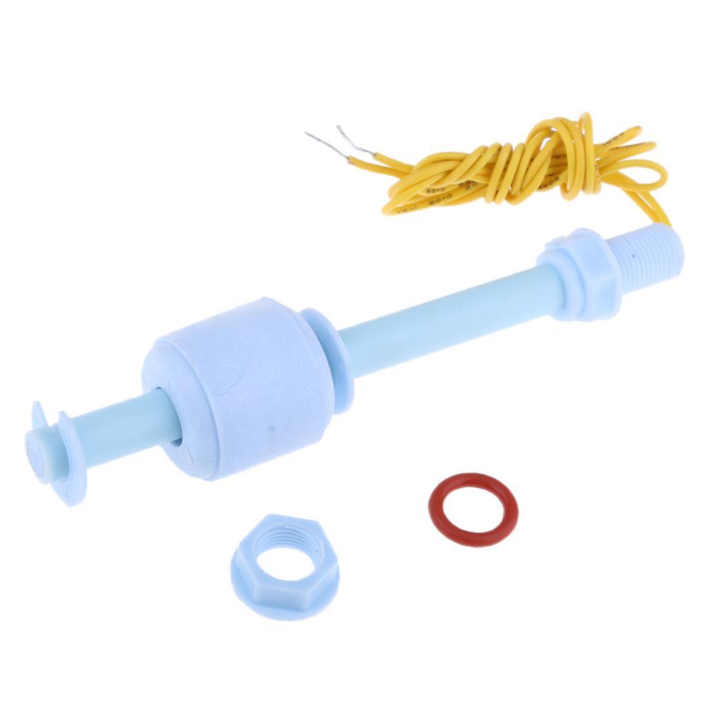 M10*100MM PP Tank Pool Water Level Liquid Sensor Vertical Float Switch 100V