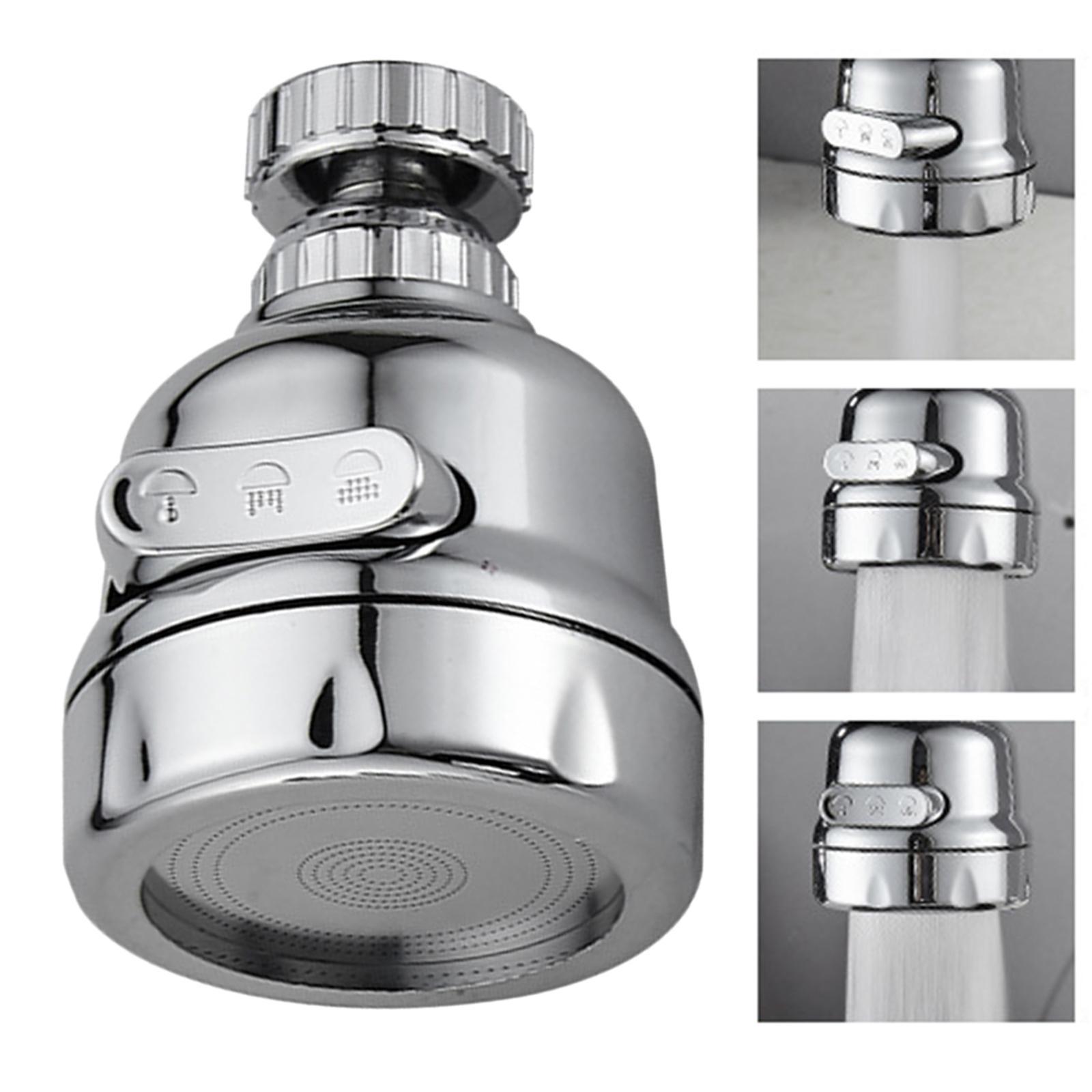 360 Rotation Sink Tap Faucet Extender Swivel Tap Aerator 22mm