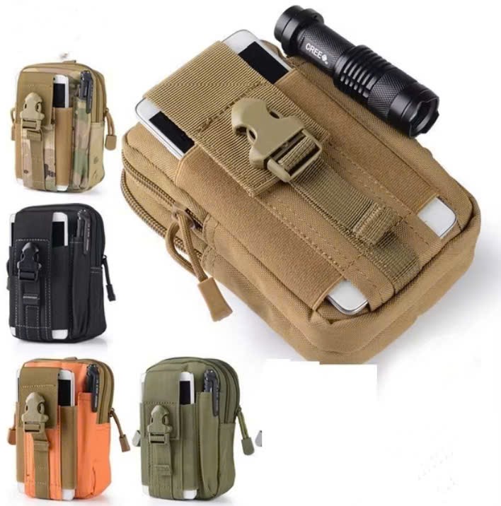 Túi đeo dây thắt lưng đeo hông nhiều ngăn nhỏ gọn