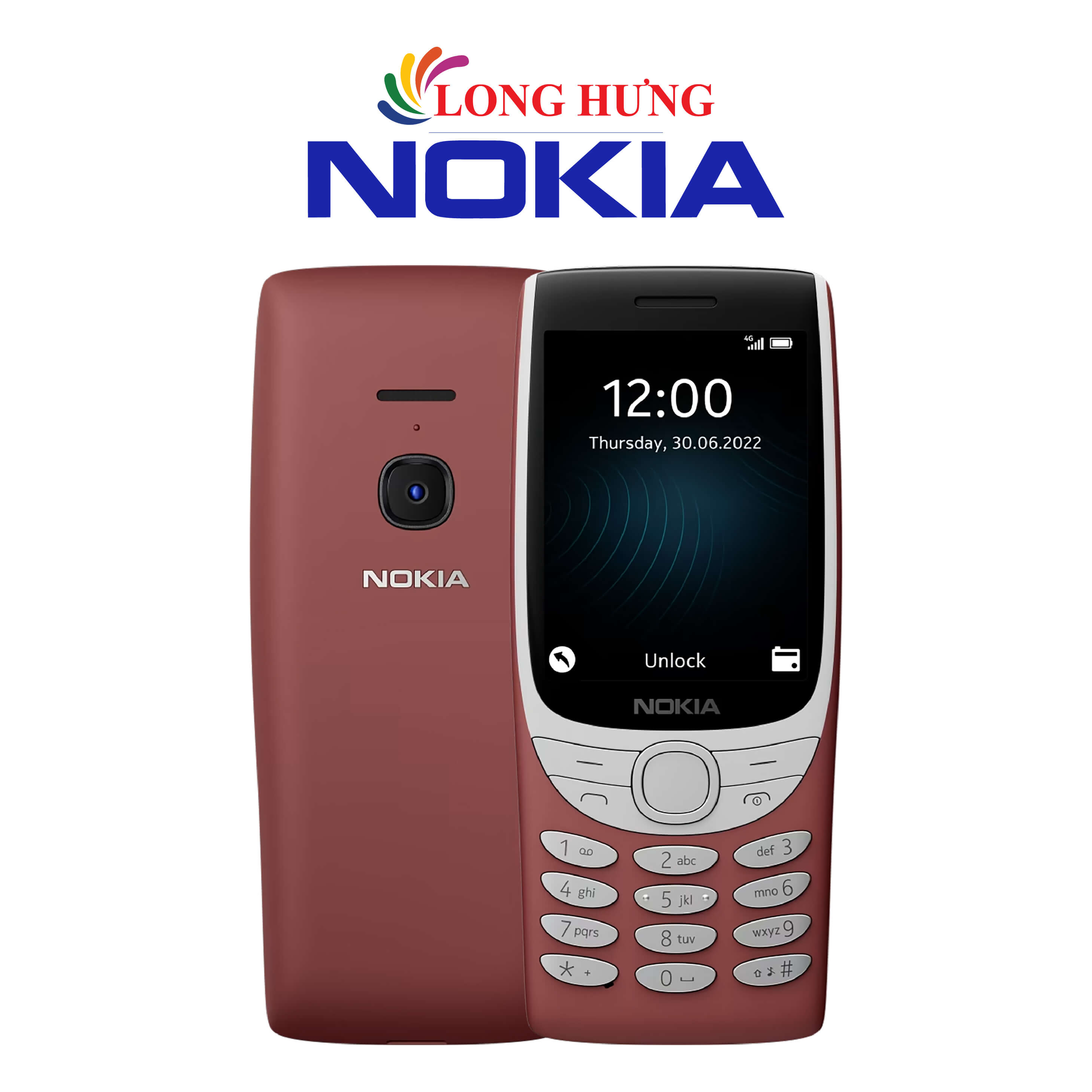 Điện thoại Nokia 8210 4G - Hàng chính hãng