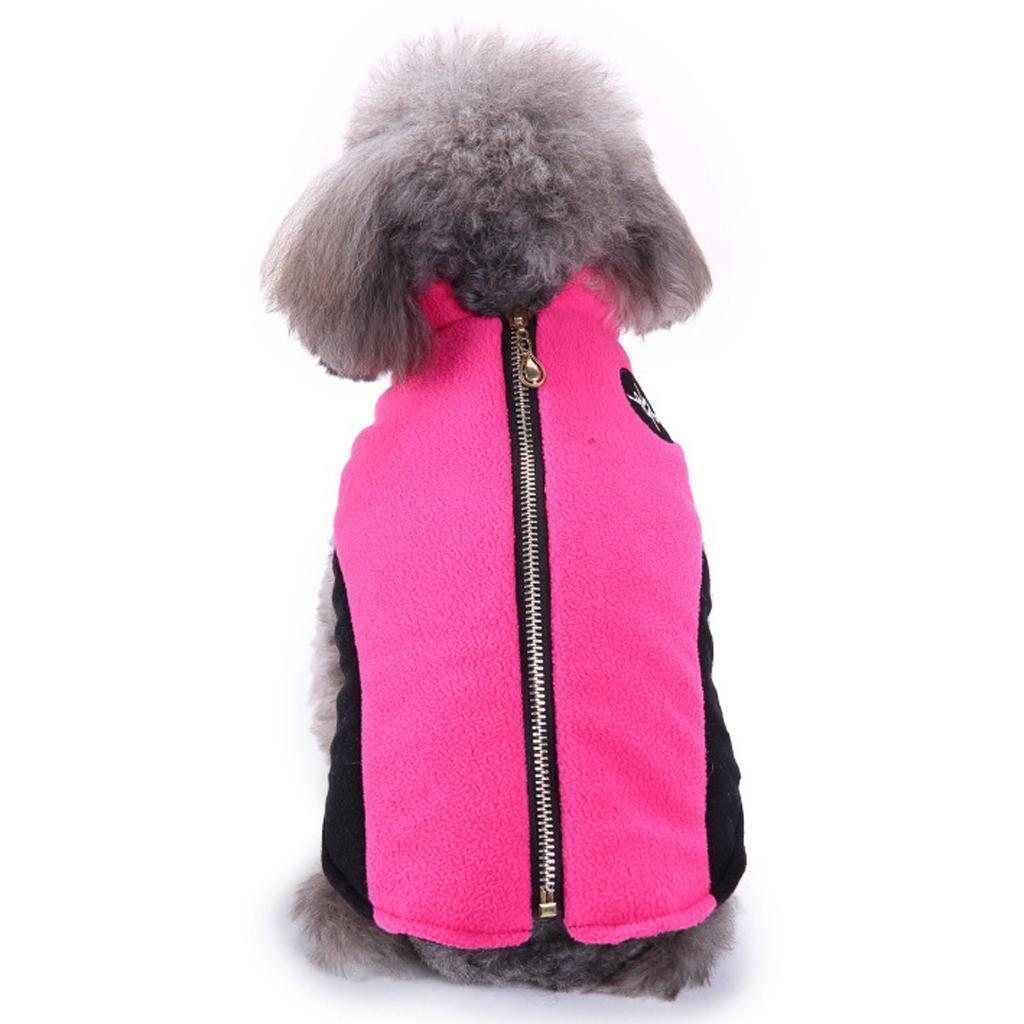 Pet Puppy Dog Comfortable Jacket Winter Warm Windproof Plush Coat
