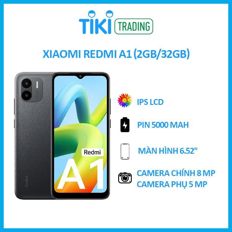 Điện thoại Xiaomi Redmi A1 (2GB/32GB) - Hàng chính hãng