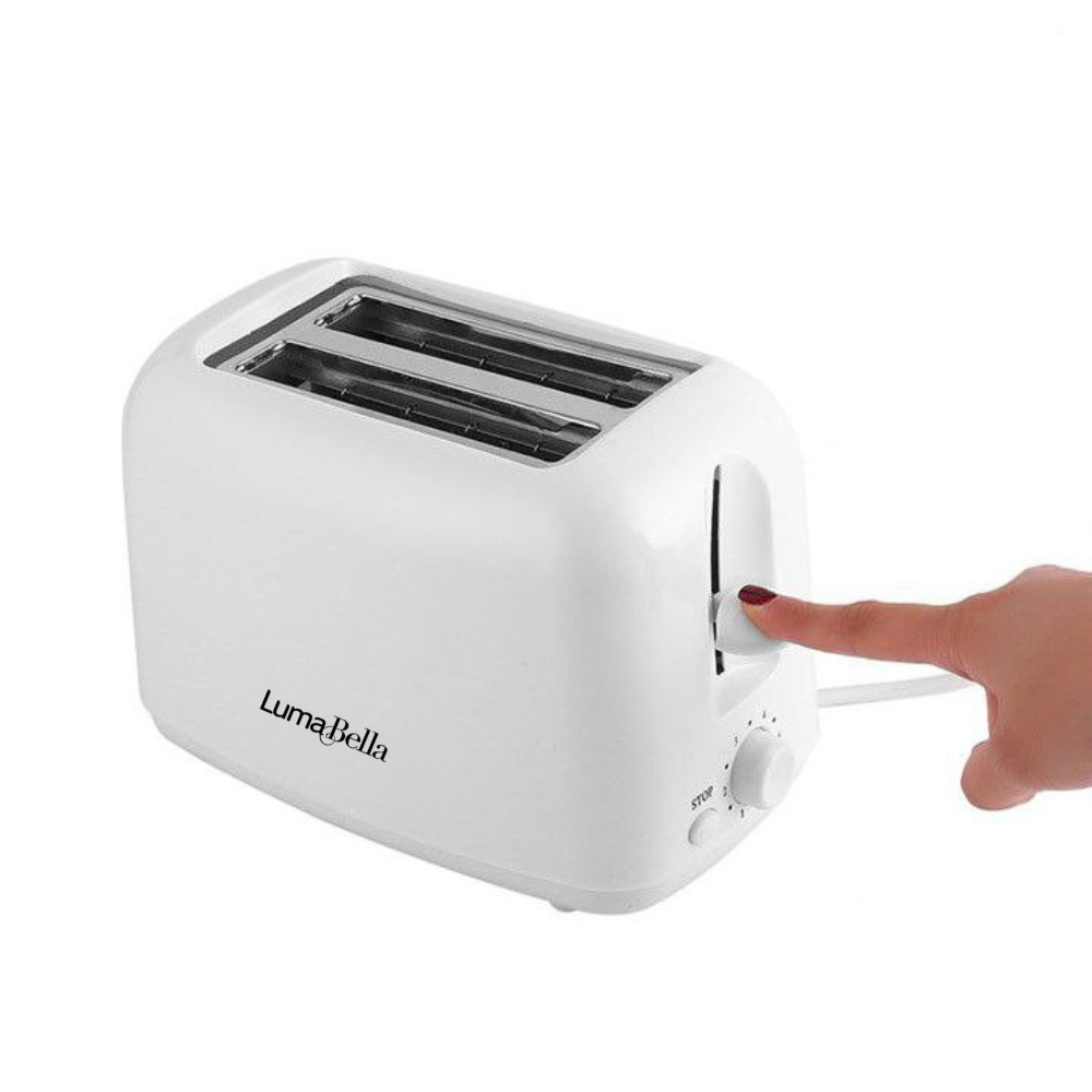 Máy nướng bánh mì sandwich Lumabella  LB-58042 công suất cao 700W, 6 nấc nảy tự động làm bữa sáng tiện lợi - DELIYA HÀNG CHÍNH HÃNG