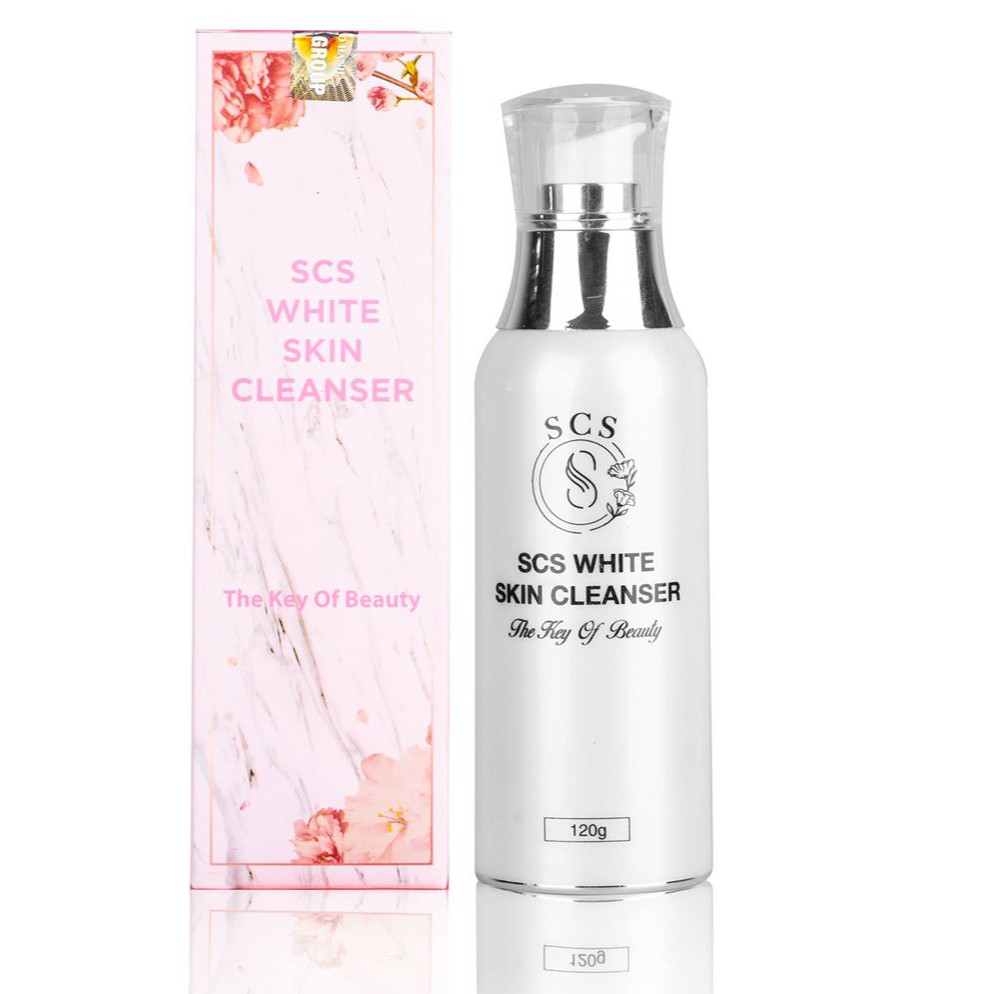 SỮA RỬA MẶT SCS WHITE SKIN CLEANSER