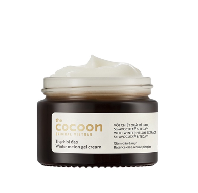 Thạch bí đao Cocoon 30ml giảm dầu và mụn thuần chay