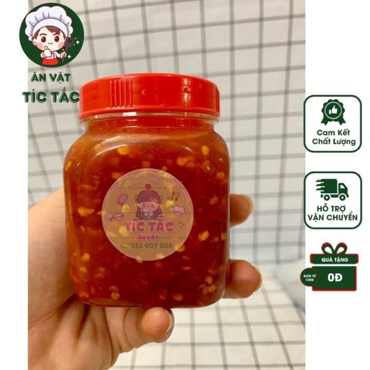 Hủ 200gr Sa Tế Ớt Rim Siêu Cay Dùng Chung Bánh Tráng - Ăn Chay Được