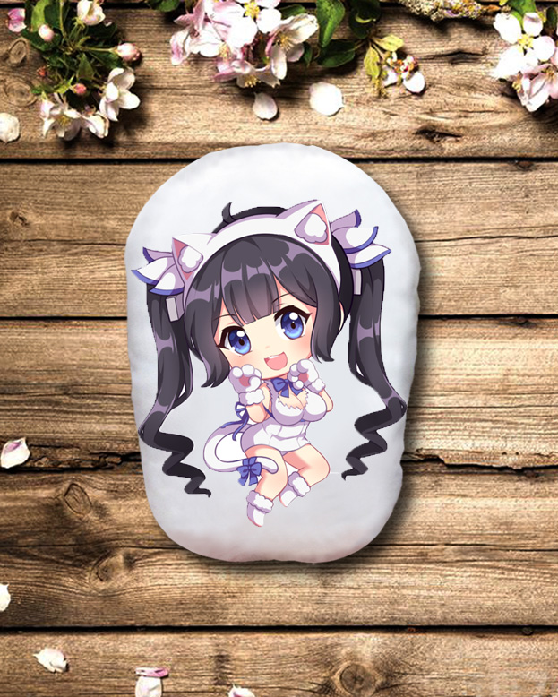 Gấu bông gấu ôm hình Hestia in 2mặt