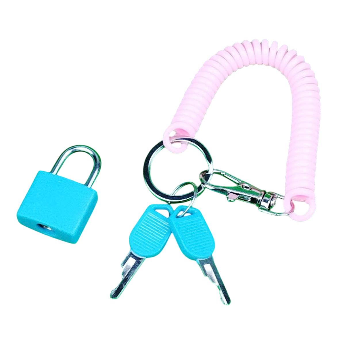 Ổ Khoá Tủ Cá Nhân Có Dây Đeo - Liên Hiệp Thành - Color (Mẫu Màu Giao Ngẫu Nhiên)