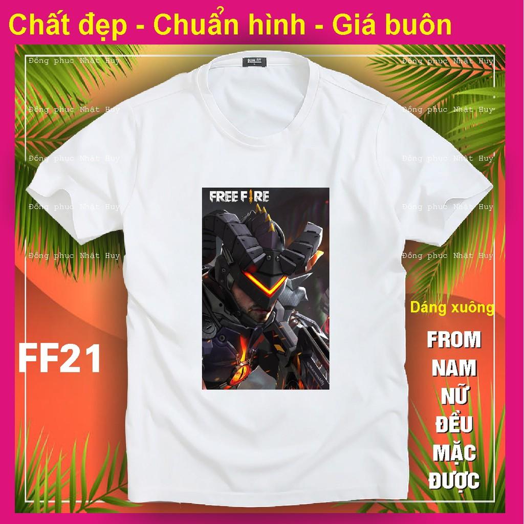 Áo thun game Free Fire FF19,phông bao đổi trả, chất đẹp,