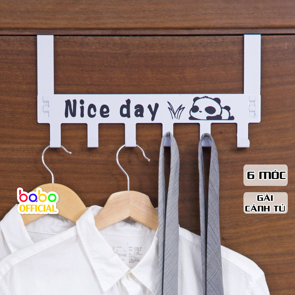 Móc treo đồ quần áo đa năng treo tường móc treo cửa tiện lợi