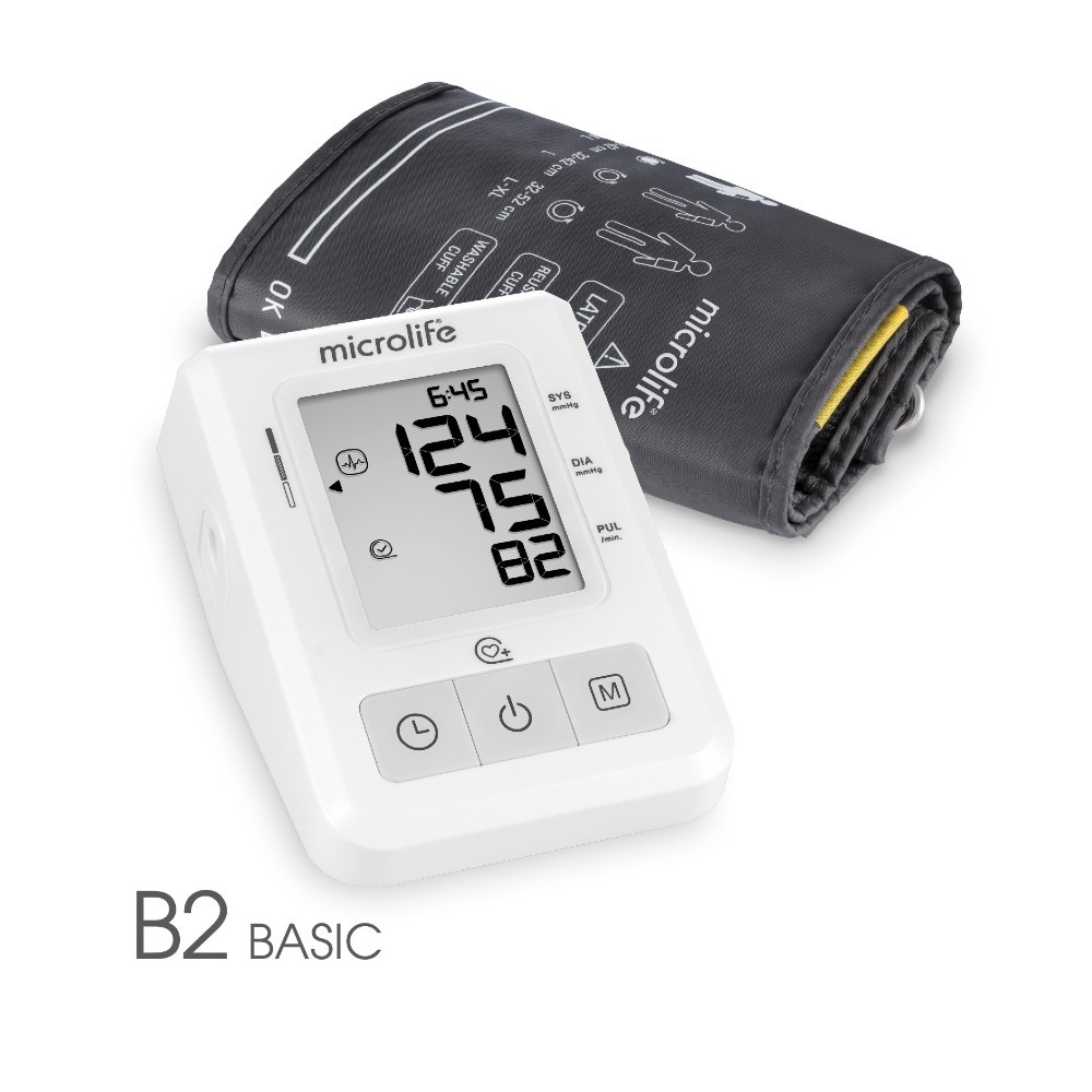 Máy đo huyết áp tự động Microlife B2 Basic - Hàng chính hãng