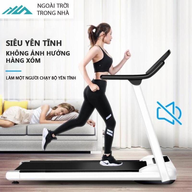 Máy chạy bộ có thể gấp gọn không tiếng ồn cho hộ gia đình,0.75 mã lực, yên tĩnh chống xóc chống rung, tiết kiệm điện, dễ